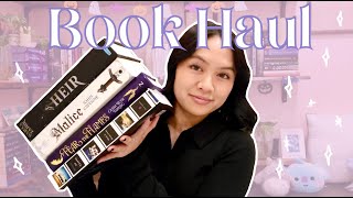 Book Haul 📚✨ audiobook ebook romance fantasy horror bookish merch [upl. by Barnie]