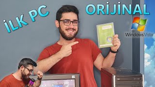 İlk Bilgisayarıma Orijinal Windows Vista Yükledim ama Ömrümden Ömür Gitti 🤦‍♂️ [upl. by Otaner]