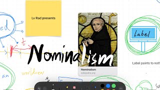 Lecture on Nominalism [upl. by Nosraep884]