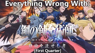 Everything Wrong With FullMetal Alchemist Brotherhood First Quarter [upl. by Brnaba]