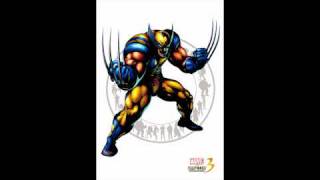 Marvel vs Capcom 3  Theme of Wolverine [upl. by Anwahsak]