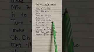 Jason Derulo amp Michael Buble Spicy Margarita lyrics lyrics spicymargarita shorts [upl. by Oulman561]