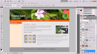 Tips for Web Design Slicing in Adobe Photoshop [upl. by Acinnej677]