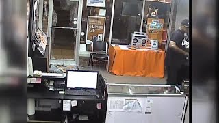 Video shows man robbing Boost Mobile store [upl. by Aihsekel]