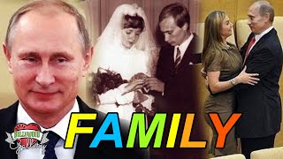 Vladimir Putin Family With Parents Wife Daughter Brother Career and Biography [upl. by Ithaman215]