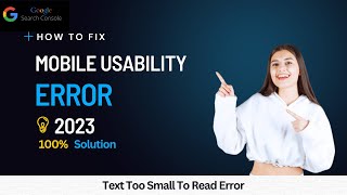 How To Fix Mobile Usability Error  Text Too Small To Read  Clickable Elements Too Close Together [upl. by Hogarth582]