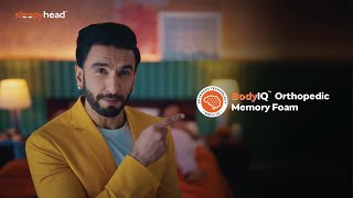 Fabulous Living with Sleepyhead BodyIQ Tech Mattress  Ranveer Singh [upl. by Ayo]