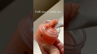 glowiestglobal lip balm full size vs mini size viralshorts viralmakeup lipbalm minimakeup [upl. by Thalassa25]