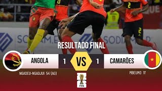 Angola x Camarões  Eliminatórias da CAF 1ª Fase  Grupo D  Copa do Mundo da FIFA 26™  Highlights [upl. by Cybil470]