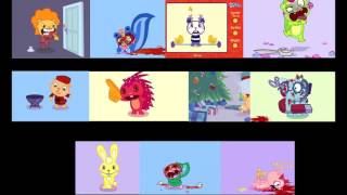 All Happy Tree Friends Smoochies Played at Once Remastered [upl. by Livi]