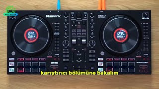 Numark Mixtrack Platinum FX anlatım ve inceleme [upl. by Brout668]