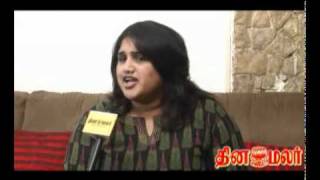 VANITHA VIJAYAKUMAR EXCLUSIVE INTERVIEWPART03DINAMALAR [upl. by Garrek]