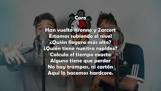 RAPEANDO MAS RAPIDO QUE KRONNO ZARCORT VS KRONNO LETRA Y DESCARGA [upl. by Ilyssa286]