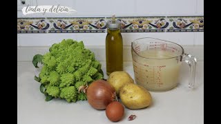 Receta de Sopa de Romanesco [upl. by Erastus]