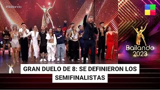 GRAN DUELO DE 8 se definieron las SEMIFINALES  Bailando2023  Programa completo 24012024 [upl. by Emanuela]