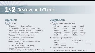 American English File 3  Review and Check 1amp2 [upl. by Leonsis421]