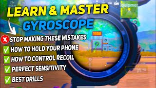 Learn and Master Gyroscope  Gyroscope Guide  Best Gyroscope sensitivity  BGMI Guide [upl. by Hanikehs]