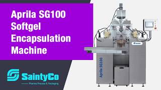 Aprila SG100 Softgel Encapsulation Machine SaintyCo [upl. by Egap]