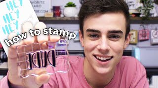 How To Stamp  Stamping Tips And Tricks [upl. by Ardnassak]