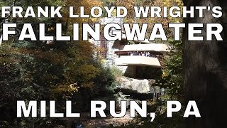 Frank Lloyd Wrights Fallingwater Mill Run Pennsylvania [upl. by Nylzzaj]