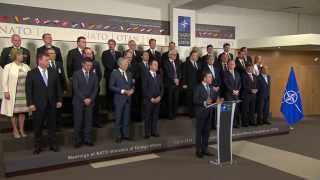 Ceremony to mark the NATO enlargement anniversaries Foreign Ministers Meeting 1 April 2014 [upl. by Treboh]