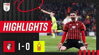 Moore sends Bournemouth to the PREMIER LEAGUE  AFC Bournemouth 10 Nottingham Forest [upl. by Yuri413]