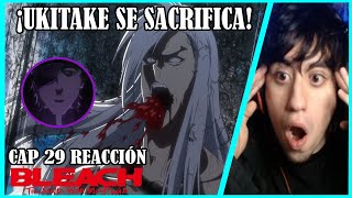 ¡EL SACRIFICIO DE UKITAKE Y AIZEN VUELVE  BLEACH  THOUSAND YEAR BLOOD WAR CAP 29 REACCIÓN [upl. by Ennovehs679]