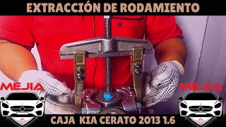 EXTRACCIÓN DE RODAMIENTO DE CAJA DE CAMBIOS [upl. by Gretna]