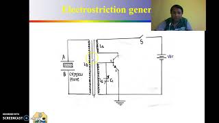 Ultrasonic Generation method Electrostriction generator [upl. by Alecia]