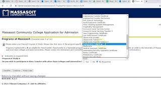 How to Complete the Massasoit Online Application [upl. by Oalsecnew]