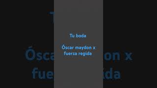 Tu boda perdón por no subir contenido [upl. by Dorison]