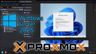 Running a Windows Server 2025 VM in Proxmox VE [upl. by Tremann]