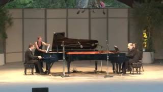 Leif ove Andsnes and MarcAndré Hamelin Stravinsky “Circus Polkaquot [upl. by Nogras]