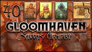 Savvas Armory 33  Gloomhaven 40  Tabletop Simulator Live Stream [upl. by Bass962]