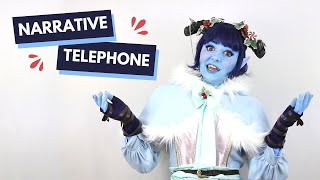 Lipsyncing to Narrative Telephone as Jester Winters Crest Edition [upl. by Adahsar668]