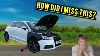 I BOUGHT A £3400 CRASH DAMAGED AUDI S1 QUATTRO THIS IS A NIGHTMARE [upl. by Aretahs]