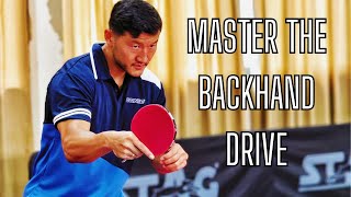 The Ultimate Backhand Drive Tutorial [upl. by Annaya]