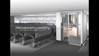 Metamorphic Lavatory Accesible Aircraft Lavatory to Enhance Comfort for All [upl. by Aliemaj]