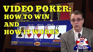 Video Poker  How to Win and How it Works • The Jackpot Gents [upl. by Itirp90]