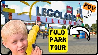 Besøger LEGOLAND 2024  POV  ALLE Forlystelser Næsten [upl. by Marlowe]