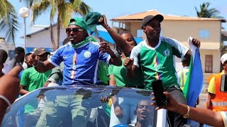 TogoComores  Arrivée des Coelacanthes à lAéroport Prince Said Ibrahim [upl. by Matronna]