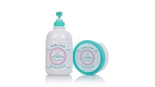 Perlier White Almond 2piece Bath Body Set [upl. by Yrailih]