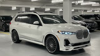 2021 BMW Alpina XB7  Revs  Walkaround in 4k [upl. by Rramahs]