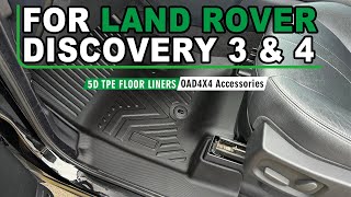 The Best Car Floor Mats for Land Rover Discovery 3 4 in Australia  OAD4x4 [upl. by Stetson]