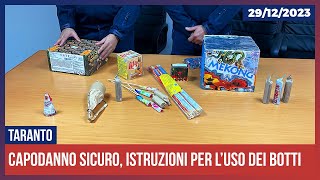 Capodanno sicuro istruzioni per l’uso dei botti [upl. by Erina]