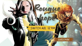 Rogue and Hope switch ABL  Mutant female hero day  Marvel future fight [upl. by Lashonde]