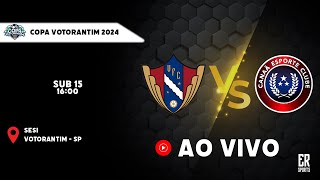 Ao Vivo Votoraty FC x Canaã EC  Copa Votorantim 2024 SUB 15  19012024 [upl. by Elwira]