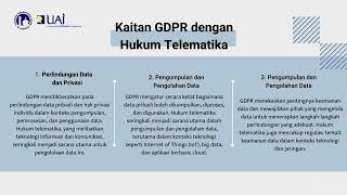 PERLINDUNGAN DATA PRIBADI DI UNI EROPA [upl. by Kassia34]