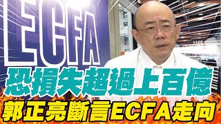 【每日必看】恐損失超過上百億 郭正亮斷言ECFA走向｜陸稱台違反ECFA 朱批綠兩岸經貿別用政治回答 20231215 [upl. by Eixam]