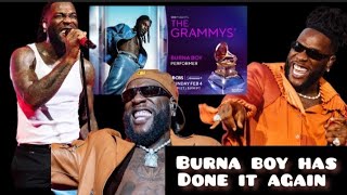 Burna Boy Grammy Awards Night Performance 2024 [upl. by Ittam]